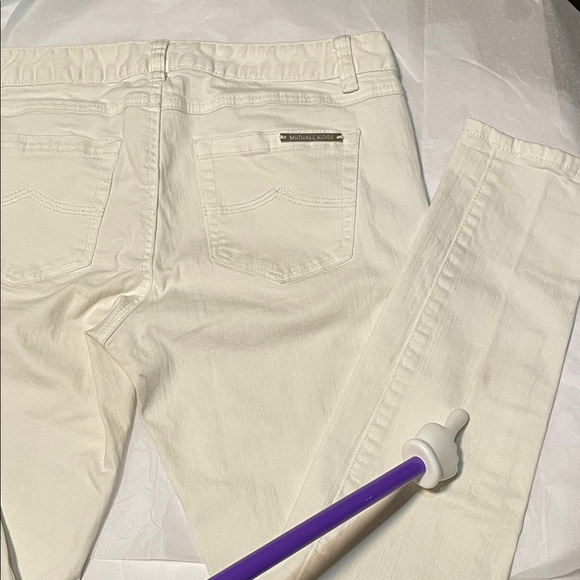Michael Kors White Denim Pants Size 4 - Picture 11 of 14